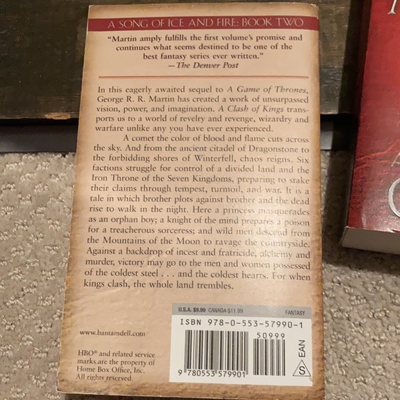 Game of thrones - clash of kings novel - Picture 3 of 6